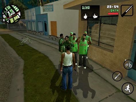 Grand Theft Auto: San Andreas for Android.